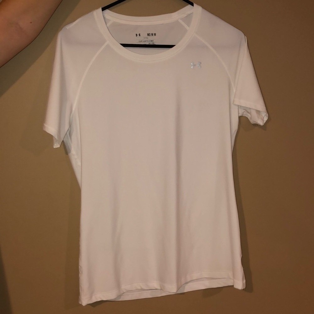 White Under Armour T-Shirt